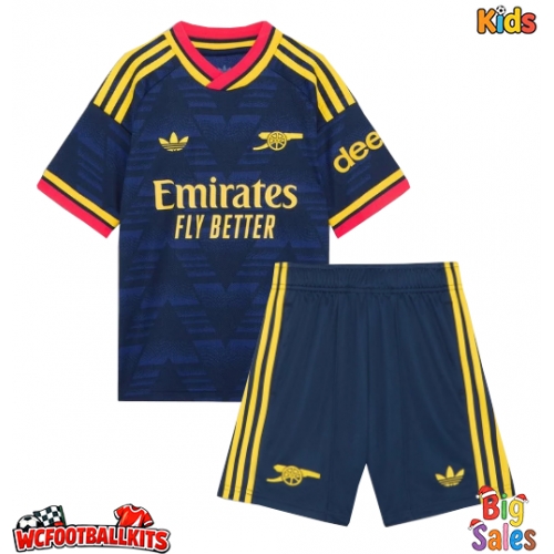 Arsenal Ezri Konsa #15 Replica Away Stadium Kit for Kids 2026-27 Short Sleeve (+ pants)